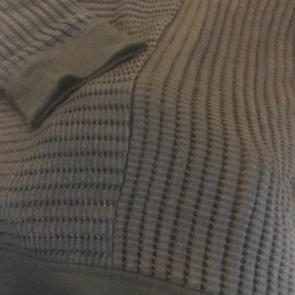 NWOT Helmut Lang Black Textured Pullover Batwing Sweater - Picture 3 of 5